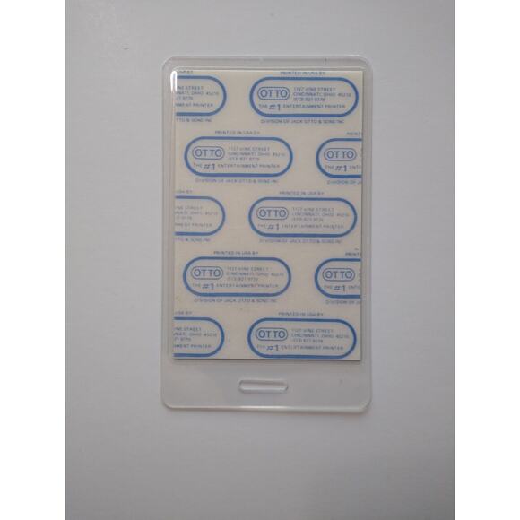 Black Sabbath Tony Iommi Backstage Pass Original 1986 Vintage UNUSED Heavy Metal - Picture 3 of 3